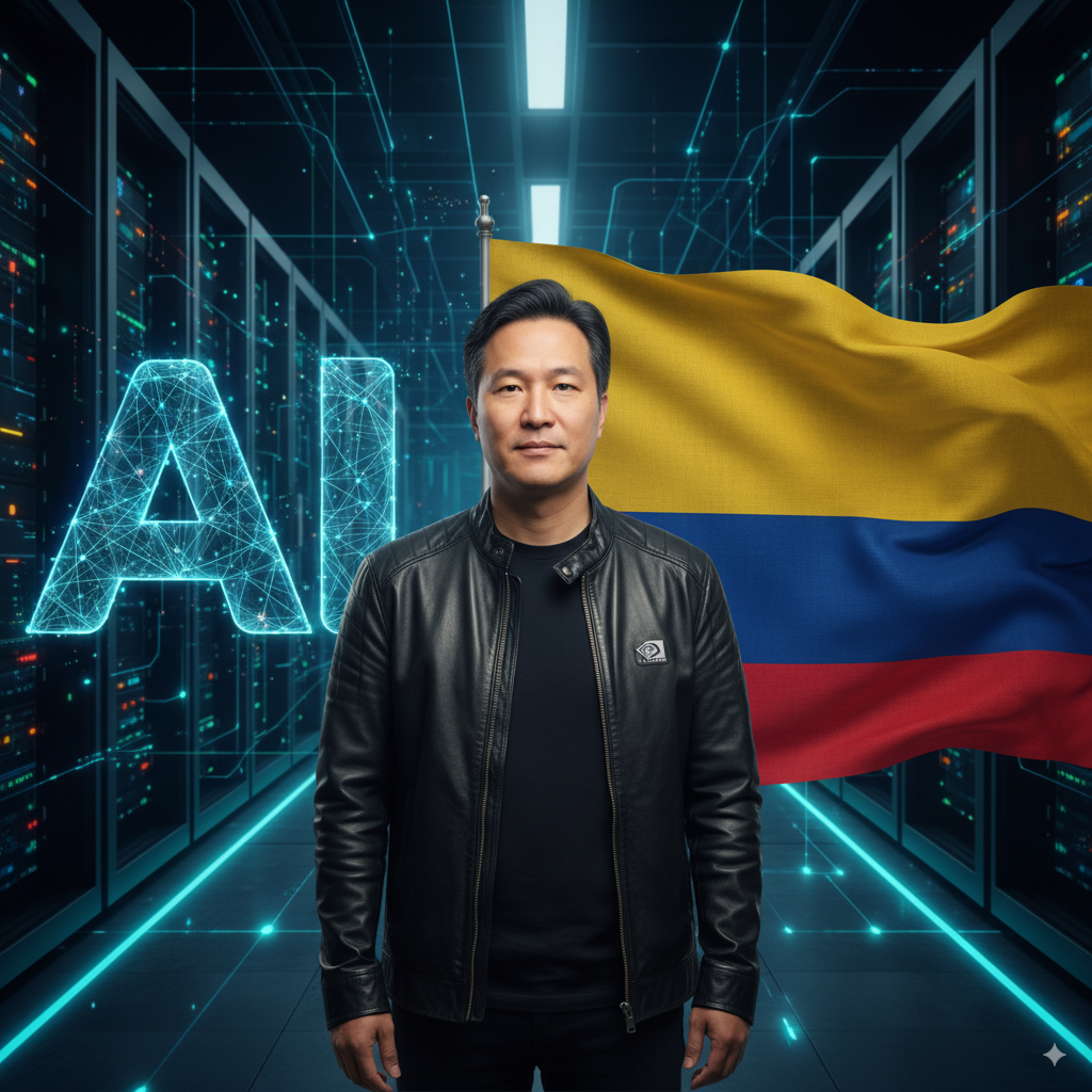 Read more about the article IA Marketing Digital Colombia: Alerta del CEO de NVIDIA